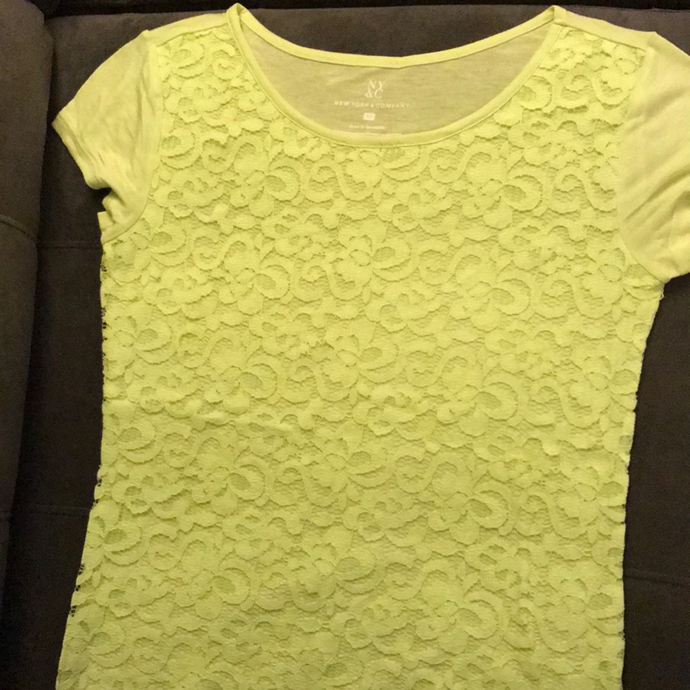 NY&Co Lace Tee